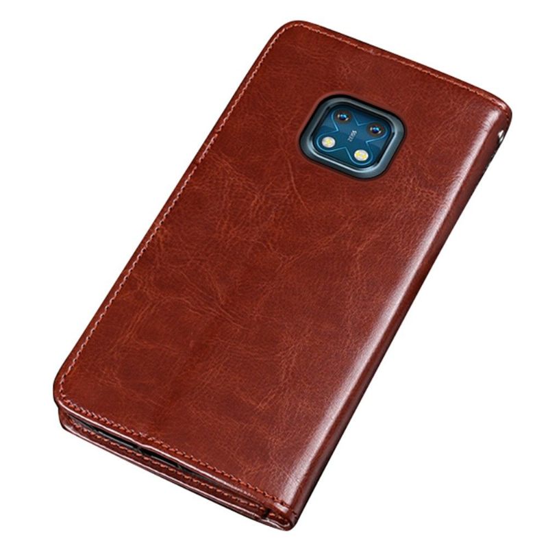 Κάλυμμα Nokia XR20 Θήκη Flip Idewei Folio Leather Effect