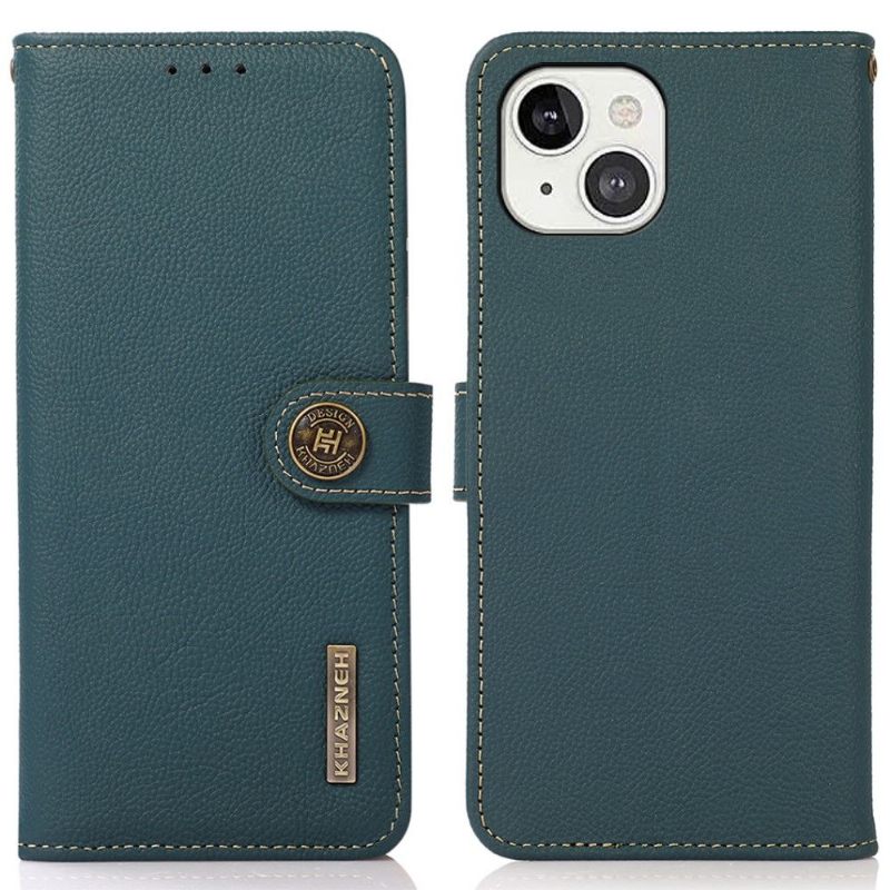 Κάλυμμα iPhone 13 Khazneh Classic Leather