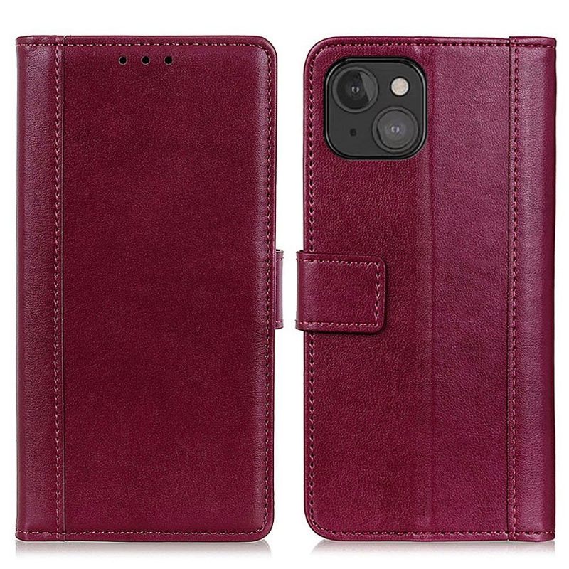 Θήκη Flip iPhone 13 δερματινη θηκη Cerena Faux Leather Folio