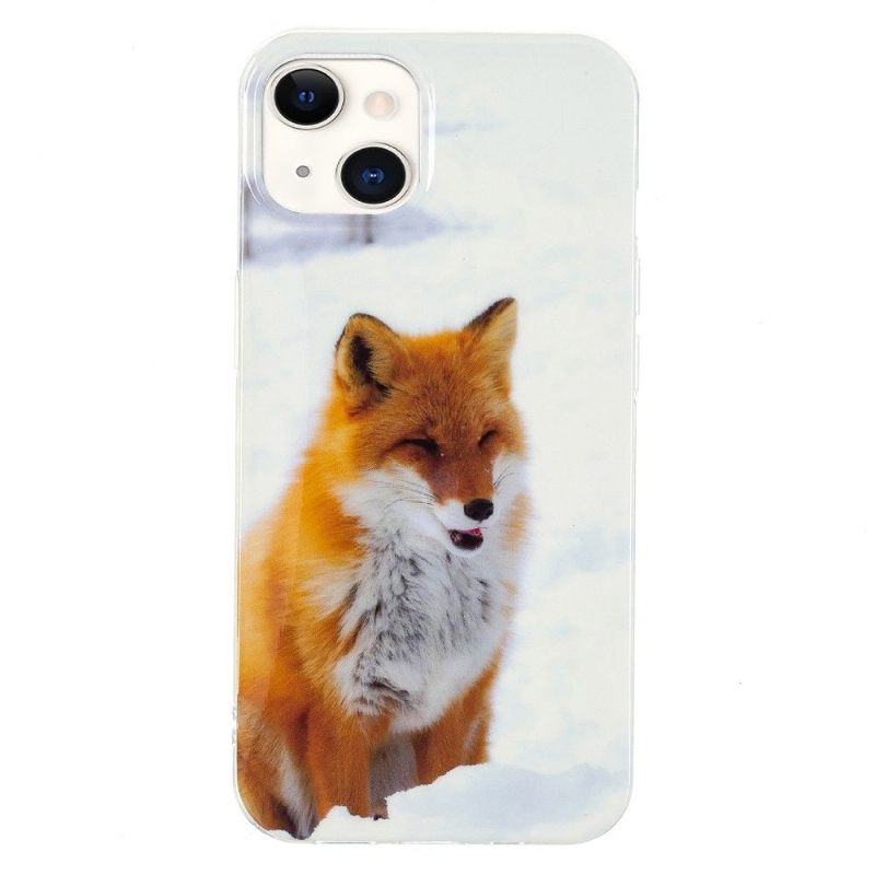 Θήκη iPhone 13 Fluorescent Red Fox