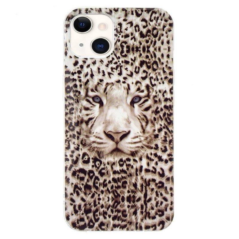 Θήκη iPhone 13 Fluorescent Snow Leopard