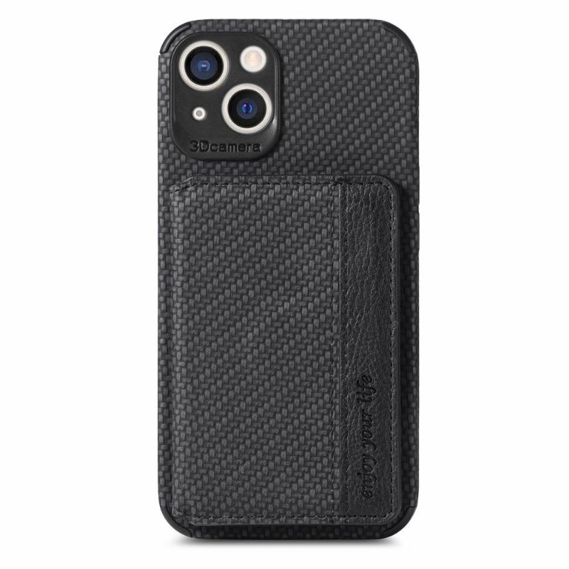 Θήκη iPhone 13 Κάτοχος Κάρτας Carbon Fiber