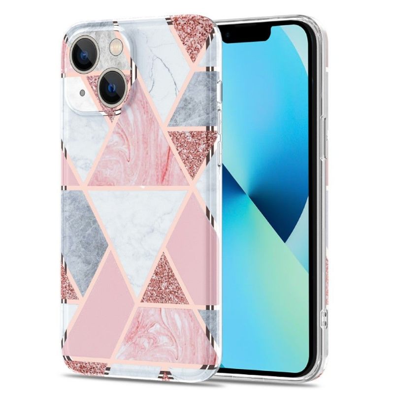 Θήκη iPhone 13 Marble Geometry