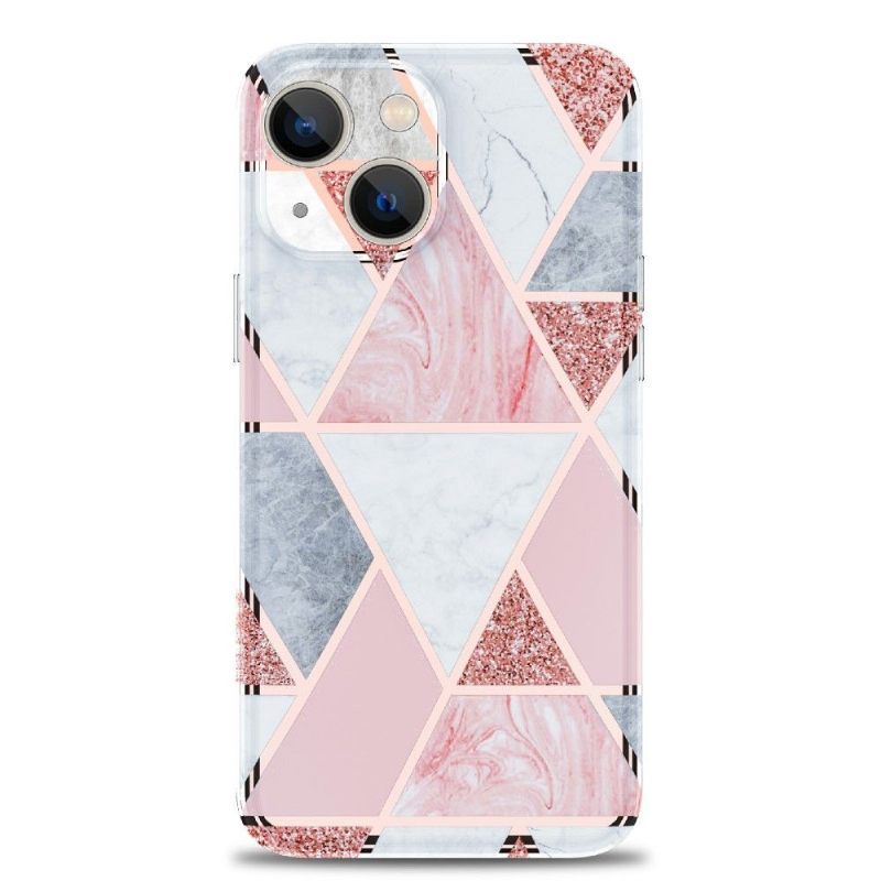 Θήκη iPhone 13 Marble Geometry