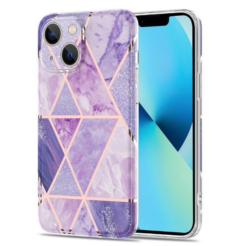 Θήκη iPhone 13 Marble Geometry