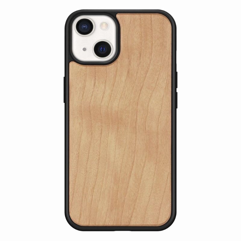 Θήκη iPhone 13 Premium Wood - Ανοιχτό Καφέ