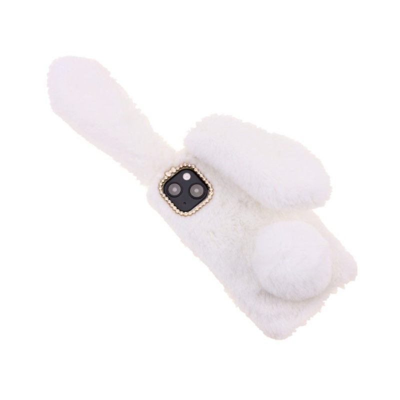 θηκη κινητου iPhone 13 Faux Fur Rabbit