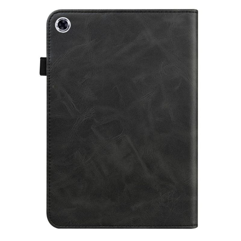 Κάλυμμα Samsung Galaxy Tab A8 (2021) Lines Retro Leather Effect Cover