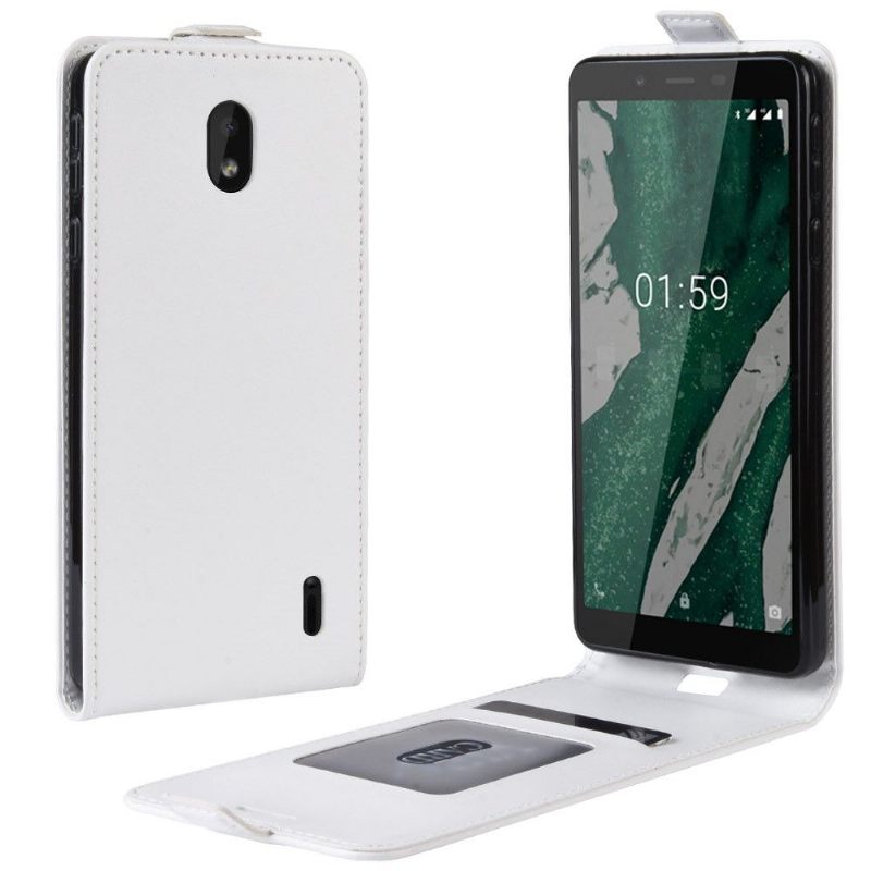 δερματινη θηκη Nokia 1 Plus Θήκη Flip Faux Leather Vertical