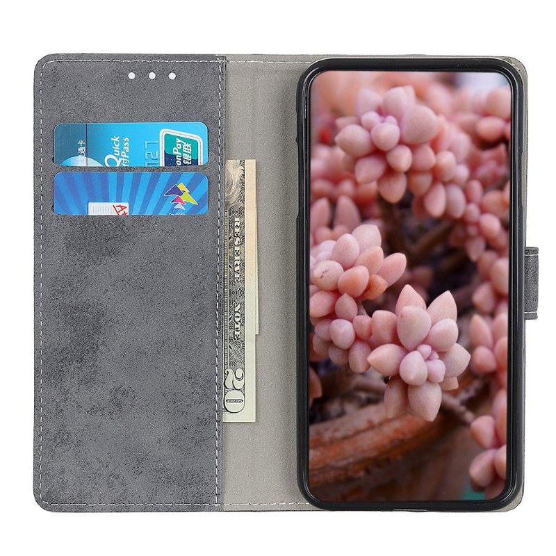 Θήκη Flip Nokia 1 Plus Cyrius Faux Leather Vintage