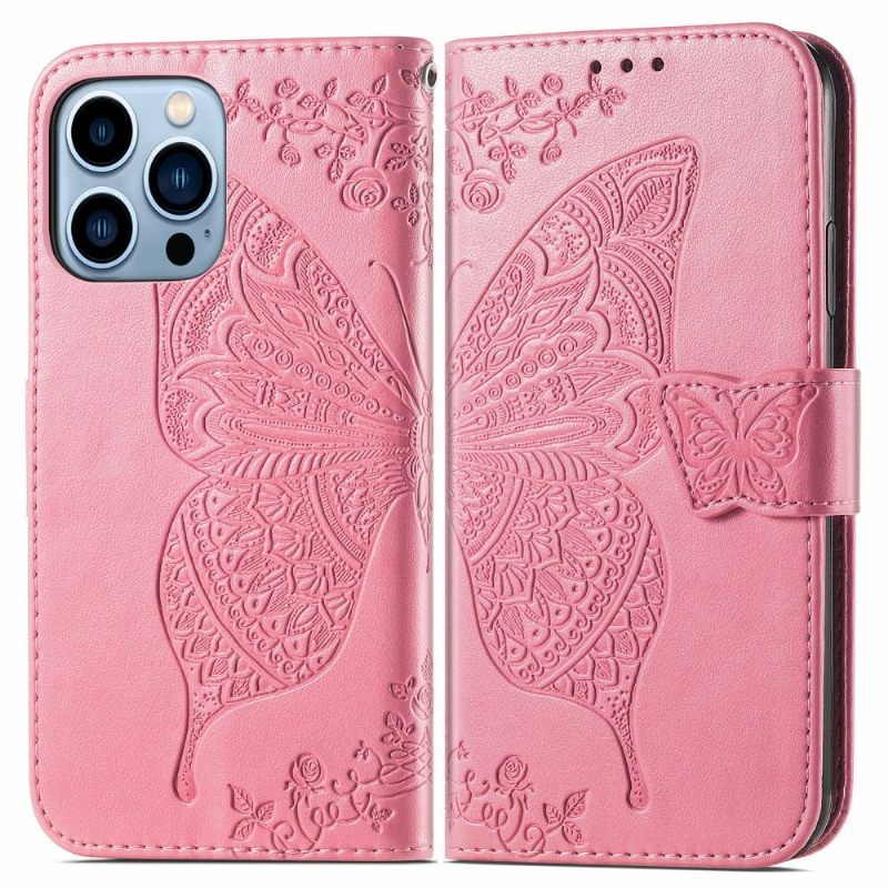 Κάλυμμα iPhone 13 Pro Max Butterfly Relief