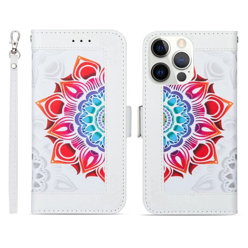 Κάλυμμα iPhone 13 Pro Max Lady Colorful Mandala