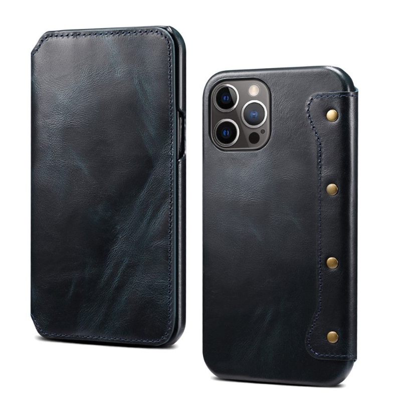 Κάλυμμα iPhone 13 Pro Max Vintage Leather