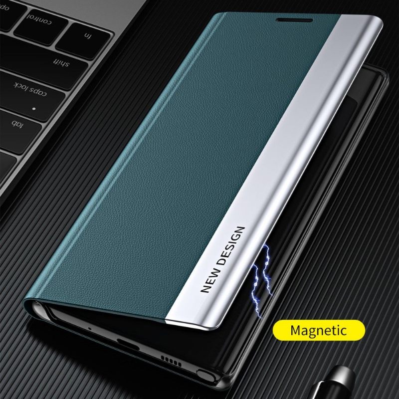 Θήκη Flip iPhone 13 Pro Max Business Leather Effect Magnet