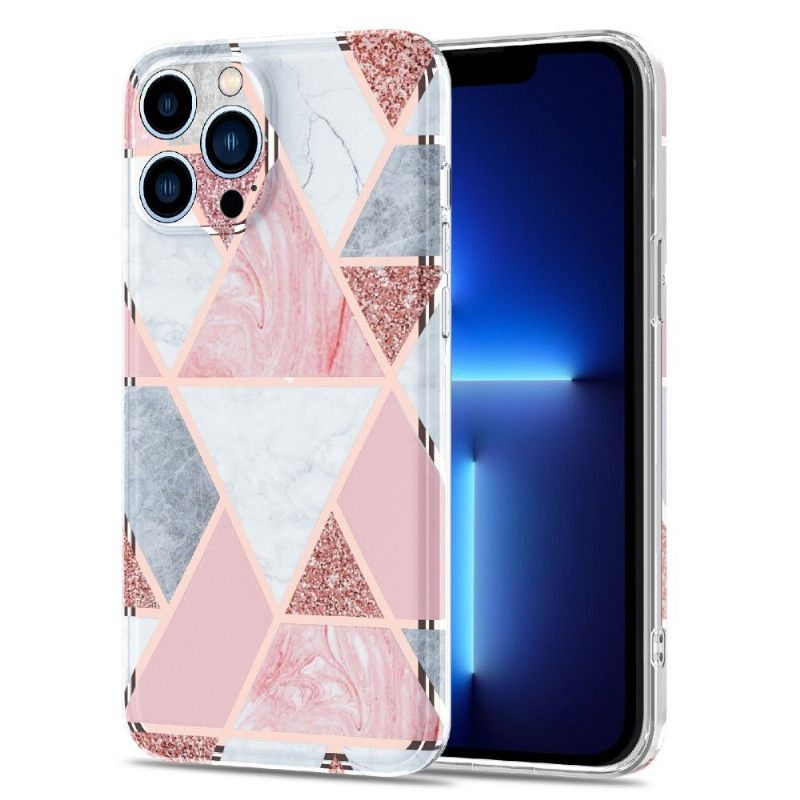 θηκη κινητου iPhone 13 Pro Max Marble Geometry