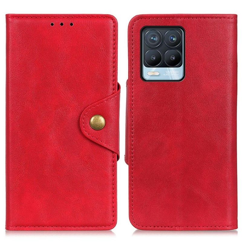 Κάλυμμα Realme 8 / 8 Pro Full Protect Matte Faux Leather