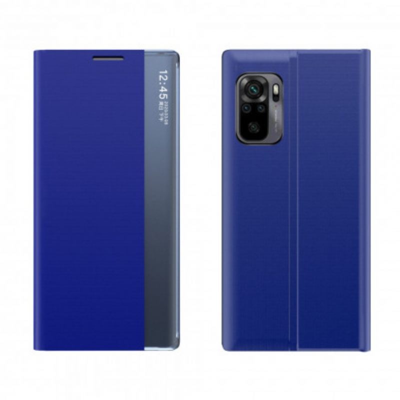 θηκη κινητου Xiaomi Redmi Note 10 / 10S Συνθετικό Δέρμα Με Υφή