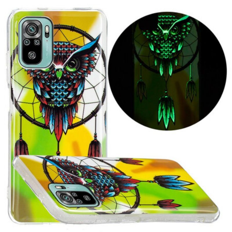 Θήκη Xiaomi Redmi Note 10 / 10S Fluorescent Dream Catcher Κουκουβάγιας