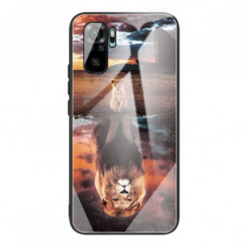 Θήκη Xiaomi Redmi Note 10 / 10S Lion Cub's Dream Tempered Glass