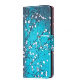 Δερματινη Θηκη Motorola Edge 50 Ultra Plum Blossoms Σιλικόνης