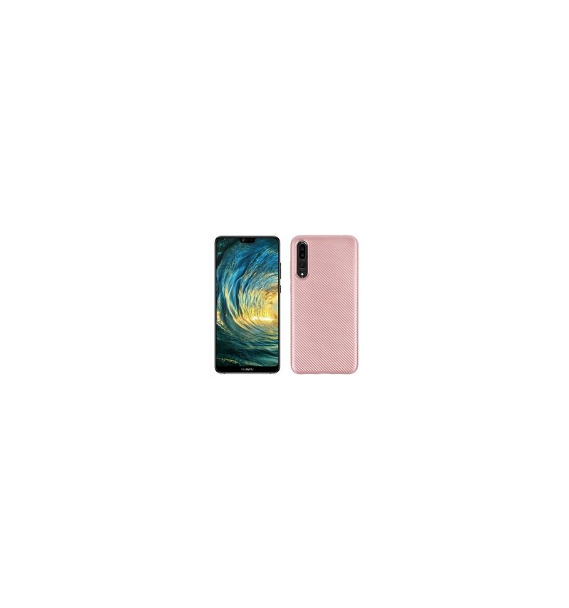 θηκη κινητου Huawei P20 Pro Επικάλυψη Από Ανθρακονήματα