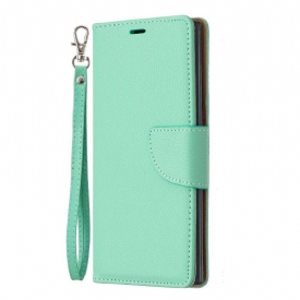 Κάλυμμα Samsung Galaxy Note 10 Grained Leather Effect