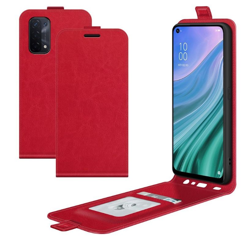 δερματινη θηκη Oppo A74 5G / A54 5G Θήκη Flip Faux Leather Vertical