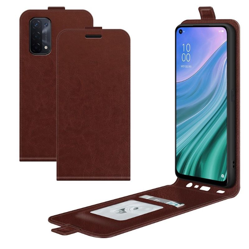 δερματινη θηκη Oppo A74 5G / A54 5G Θήκη Flip Faux Leather Vertical