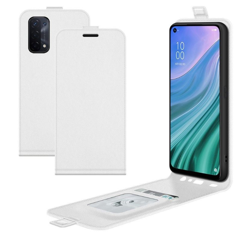 δερματινη θηκη Oppo A74 5G / A54 5G Θήκη Flip Faux Leather Vertical