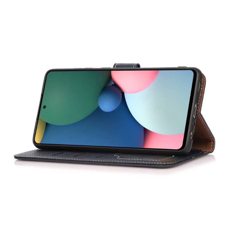 Κάλυμμα Oppo A74 5G / A54 5G Grained Faux Leather