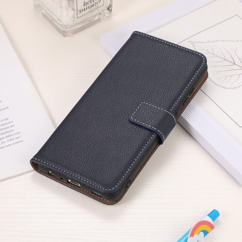 Κάλυμμα Oppo A74 5G / A54 5G Grained Faux Leather