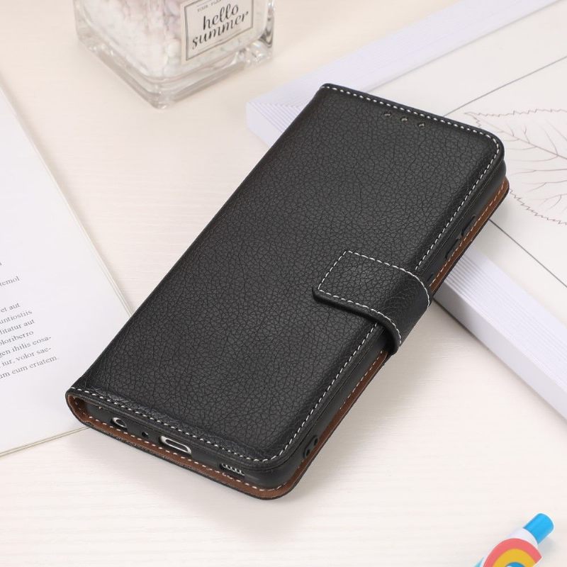 Κάλυμμα Oppo A74 5G / A54 5G Grained Faux Leather