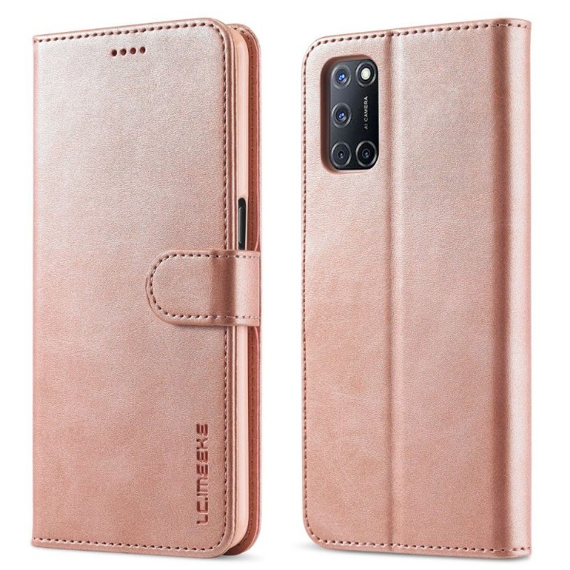 Κάλυμμα Oppo A74 5G / A54 5G Lc.imeeke Leather Effect