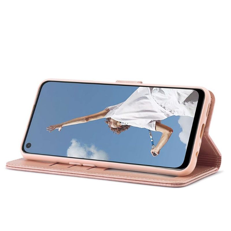 Κάλυμμα Oppo A74 5G / A54 5G Lc.imeeke Leather Effect