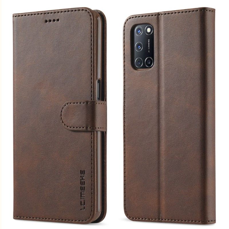 Κάλυμμα Oppo A74 5G / A54 5G Lc.imeeke Leather Effect