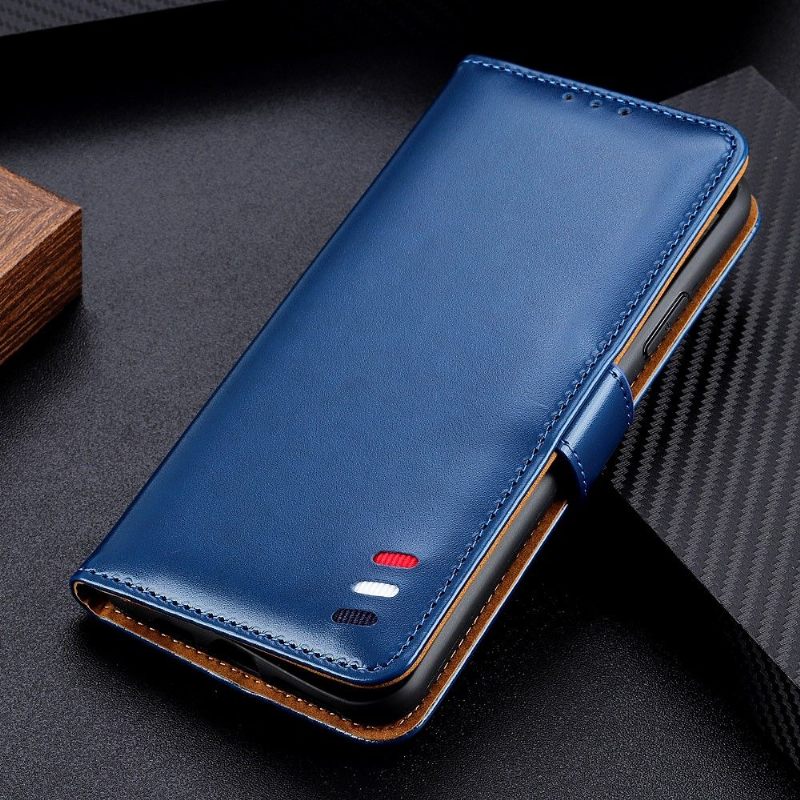 δερματινη θηκη Samsung Galaxy M31 Melody Card Holder - Navy Blue