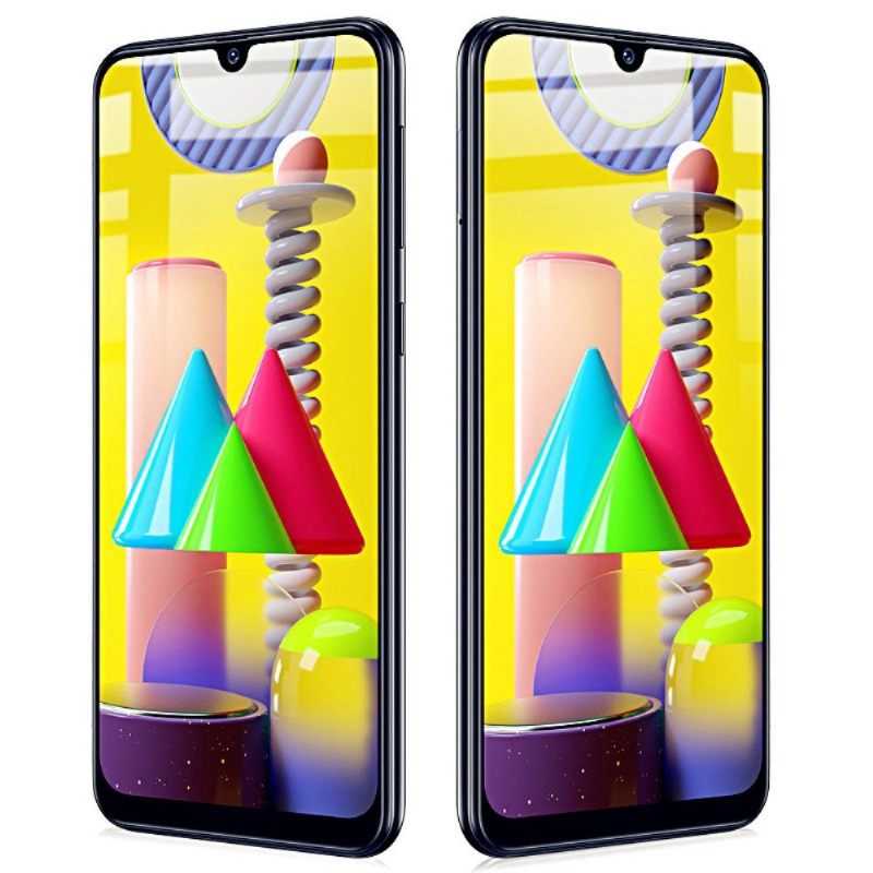 Προστατευτικό Οθόνης Samsung Galaxy M31 Πλήρους Μεγέθους Από Σκληρυμένο Γυαλί