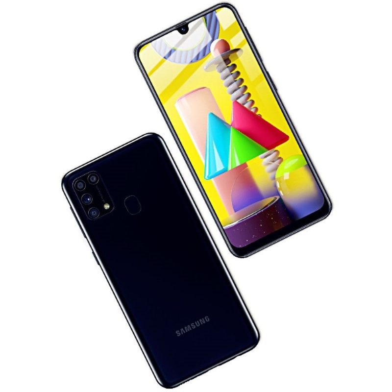 Προστατευτικό Οθόνης Samsung Galaxy M31 Πλήρους Μεγέθους Από Σκληρυμένο Γυαλί