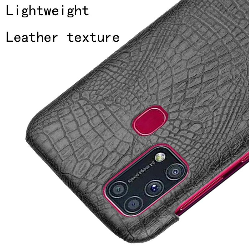 Θήκη Samsung Galaxy M31 Croco Skin Effect - Μαύρο