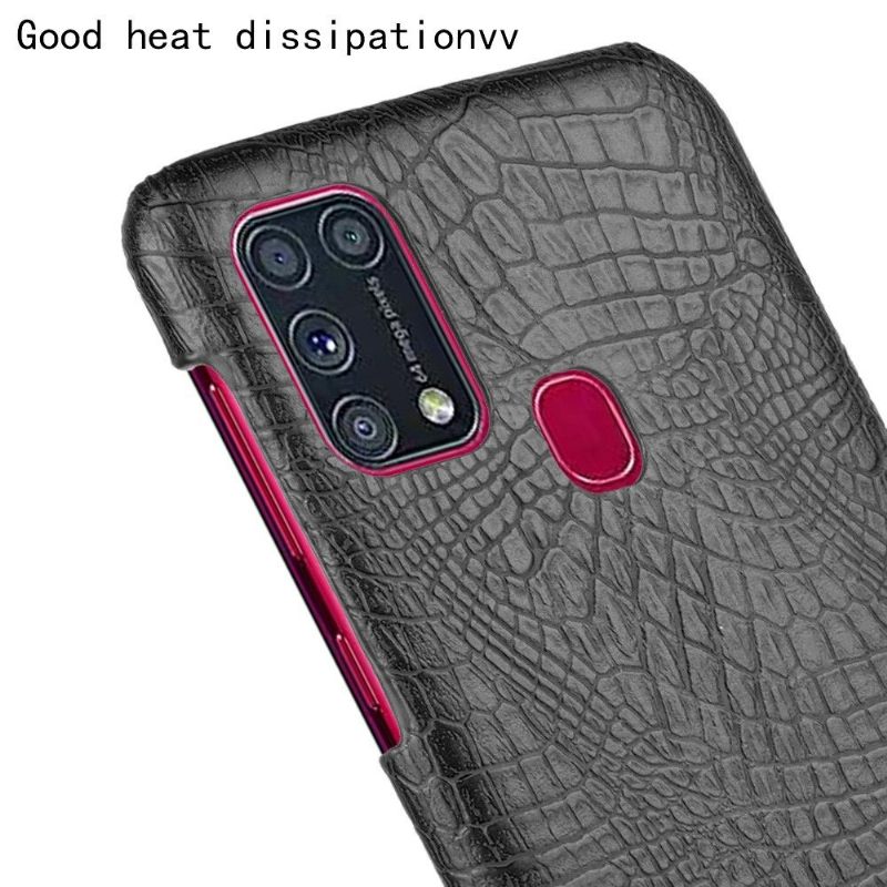 Θήκη Samsung Galaxy M31 Croco Skin Effect - Μαύρο