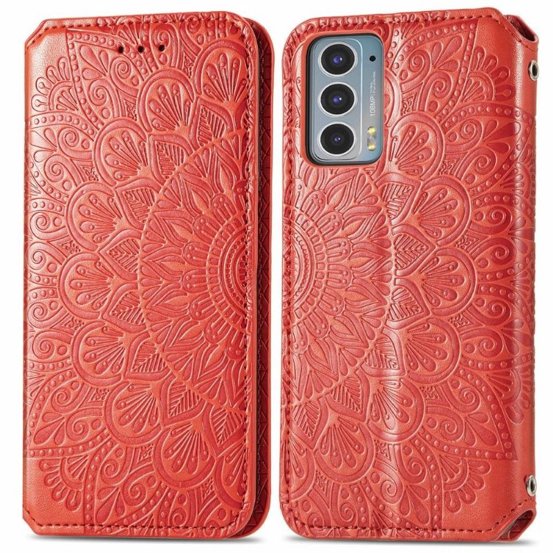 Κάλυμμα Motorola Edge 20 Θήκη Flip Flip Chic Mandala