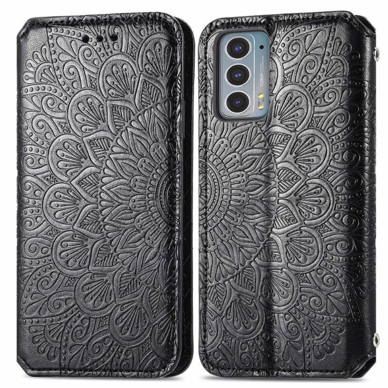 Κάλυμμα Motorola Edge 20 Θήκη Flip Flip Chic Mandala