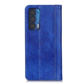 Θήκη Flip Motorola Edge 20 δερματινη θηκη Folio Sylvester Faux Leather