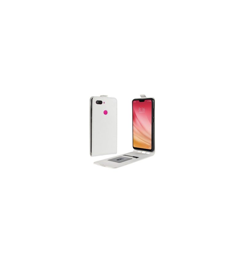 δερματινη θηκη Xiaomi Mi 8 Lite Θήκη Flip Faux Leather Vertical