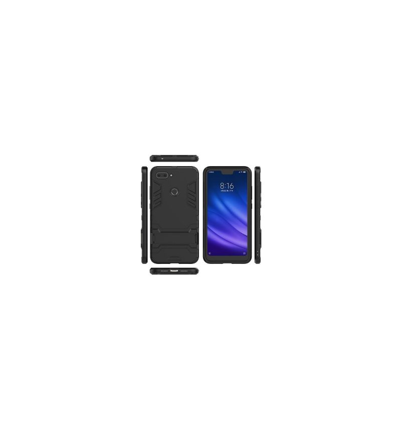 θηκη κινητου Xiaomi Mi 8 Lite Cool Guard Αντικραδασμική Με Ενσωματωμένη Βάση