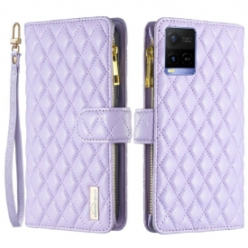 Κάλυμμα Vivo Y21s Binfen Color Style Quilted