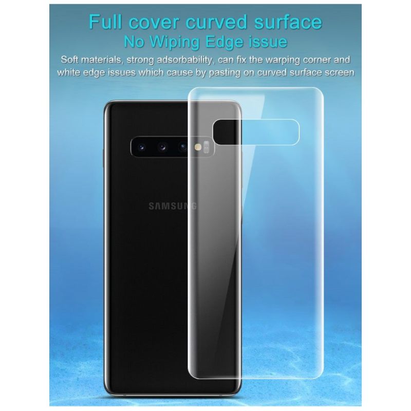 Samsung Galaxy S10 - 2 Προστατευτικές Μεμβράνες Πλάτης Υδρογέλης