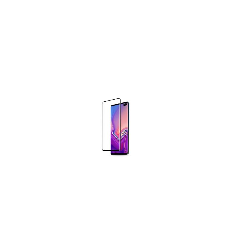 θηκη κινητου Samsung Galaxy S10 προστασίας Full Size Tempered Glass Screen Protector - Μαύρο