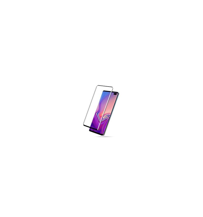 θηκη κινητου Samsung Galaxy S10 προστασίας Full Size Tempered Glass Screen Protector - Μαύρο