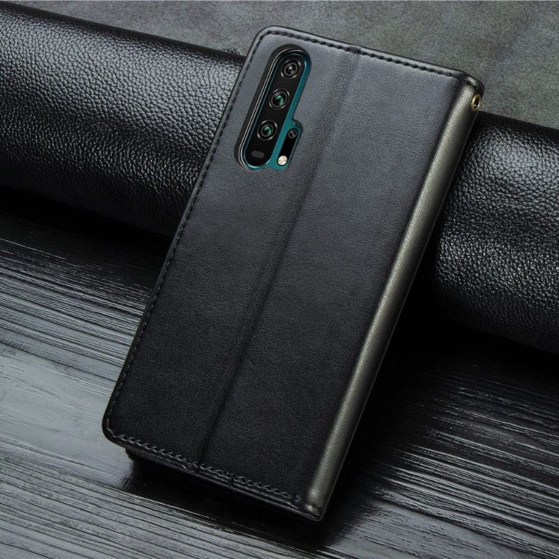 δερματινη θηκη Honor 20 Pro Faux Leather Με Λειτουργία Stand